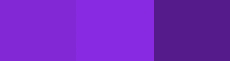 purple shades for web design