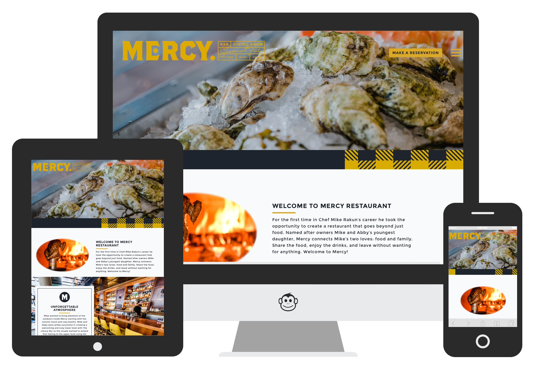 Logic Web Media project - Mercy Restaurant