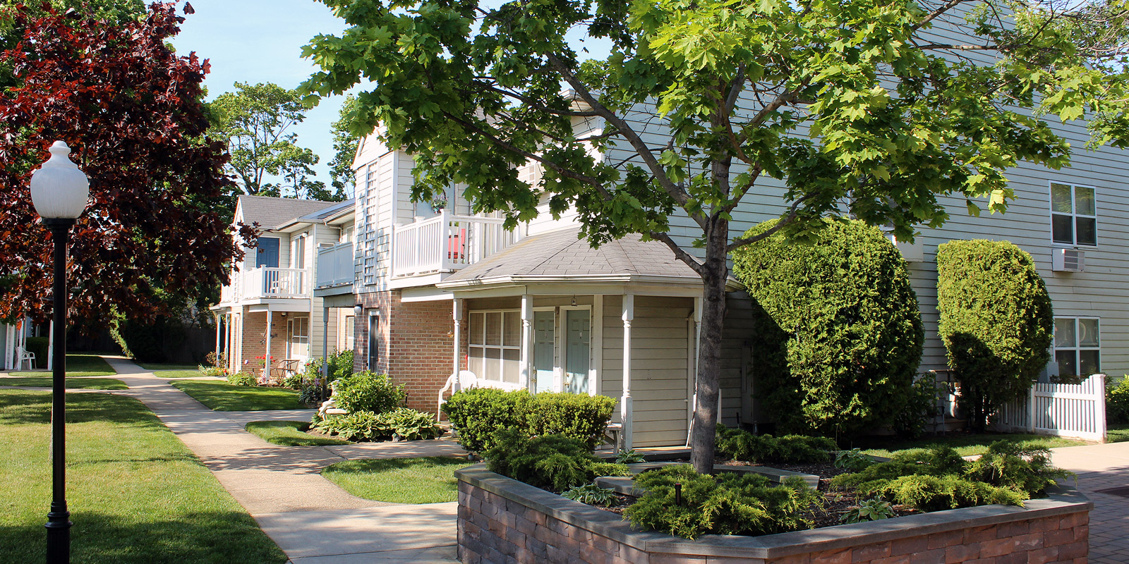 Turrisi Organization home page banner - apartment complex